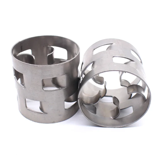 SS304 SS316 Metal Pall Ring for Gas Disposal